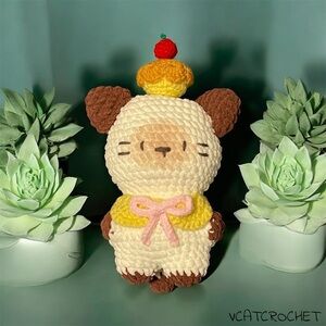 Crochet Cat Plushie Toy